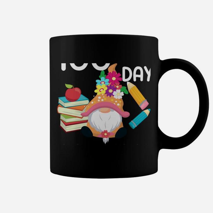 100Th Day Of School For Girls Funny Gnome School Supplies Coffee Mug