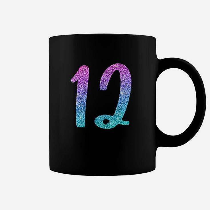 12Th Birthday Gift For Girls  Number 12 Coffee Mug
