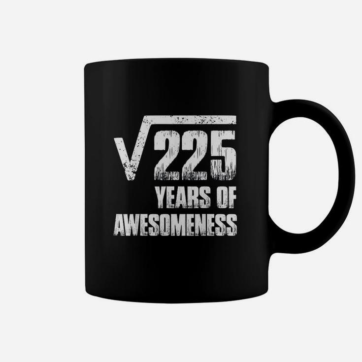 15Th Birthday Party Gifts For Boys Square Root Of 225 Coffee Mug