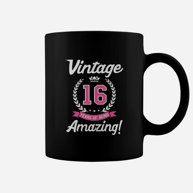 16Th Birthday Gift Vintage 16 Years Amazing Coffee Mug