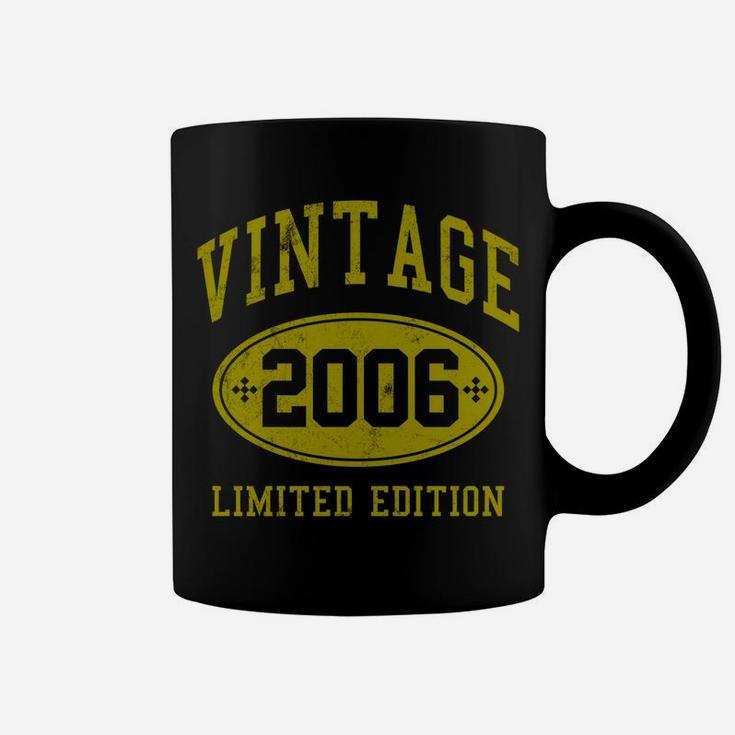 16Th Birthday Vintage 2006 Men Women Funny Coffee Mug