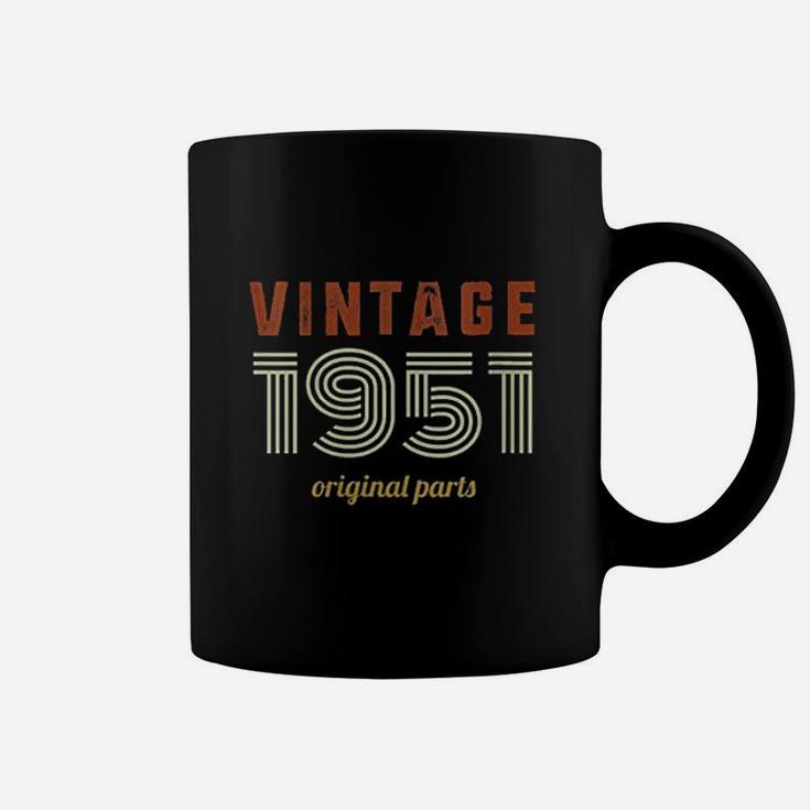 1951 Vintage Retro Men Women Years Old Birthday Gift Coffee Mug