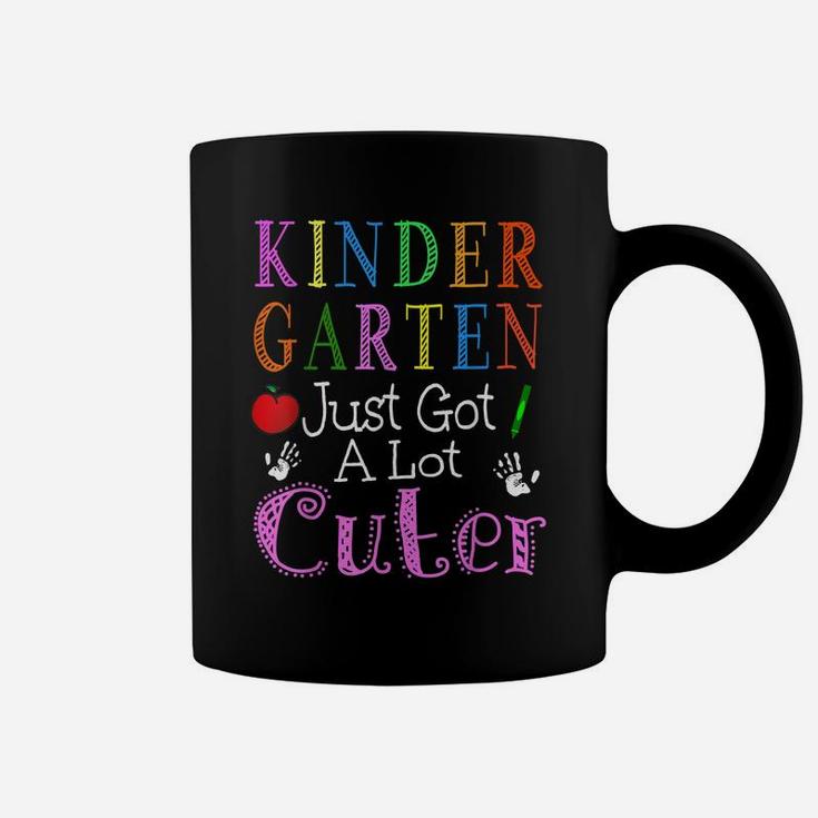 1St First Day Of Kindergarten Back To School Girls Gift Coffee Mug