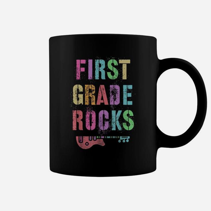 1St Grade Rocks Student Teacher Rockstar Team Rocking Is My Coffee Mug