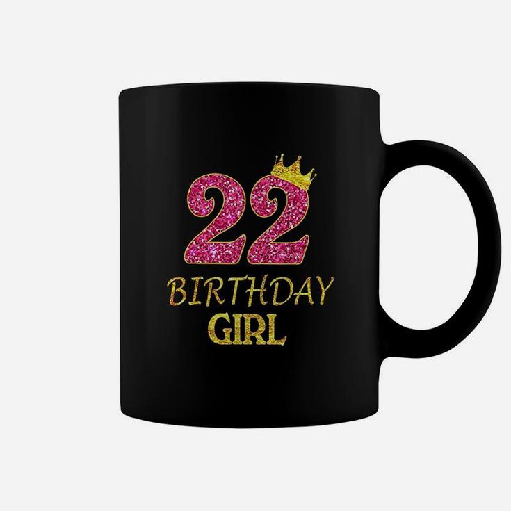 22Nd Birthday Girl Princess 22 Years Old 22Nd Gif Coffee Mug