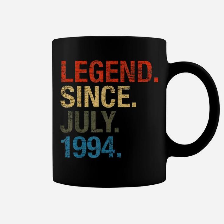 25Th Birthday Gifts Year Old - Legend Since July 1994 Coffee Mug