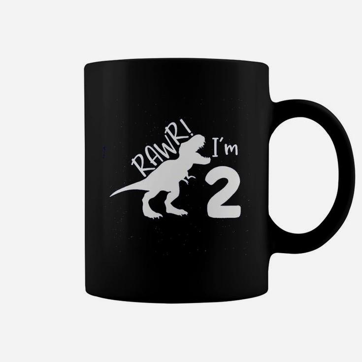 2Nd Birthday Boy Dinosaur Coffee Mug