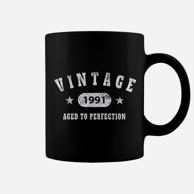 30Th Birthday Gift Vintage 1991 Aged To Perfection Coffee Mug