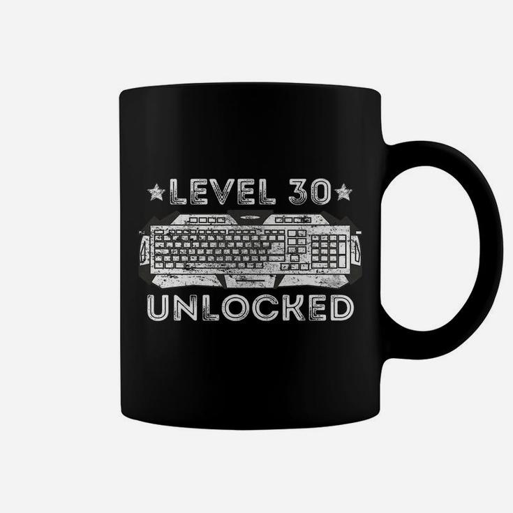 30Th Gamer Birthday Men's Level 30 Complete 30 Years Coffee Mug
