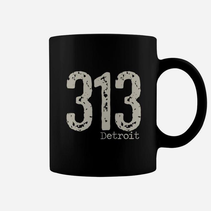 313 Detroit Area Code Coffee Mug