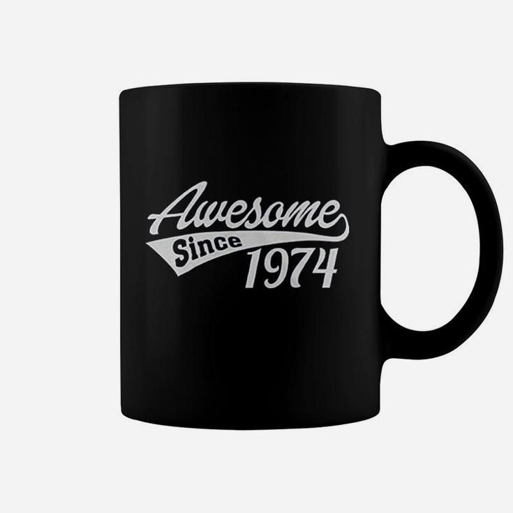 47Th Birthday Gift  Awesome Since 1974 Coffee Mug