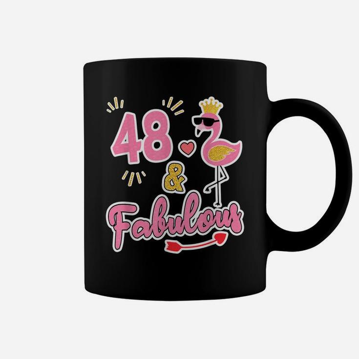 48 And Fabulous - 48 Years Old Gift - 48Th Birthday Coffee Mug