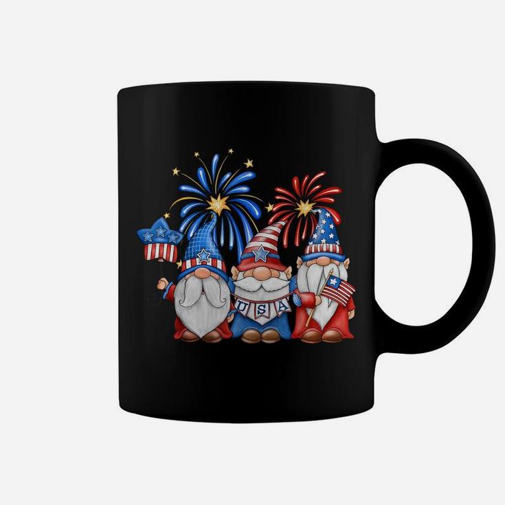 4Th Of July American Gnomes Celebrating Independence Day Coffee Mug