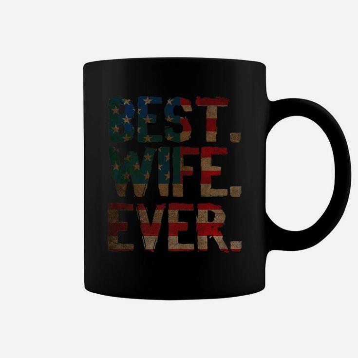4Th Of July Usa Mother's Day Gift - Best Wife Ever Coffee Mug