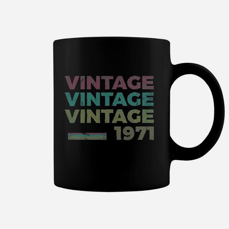 50Th Birthday Gift  Retro Birthday Vintage 1971 Coffee Mug