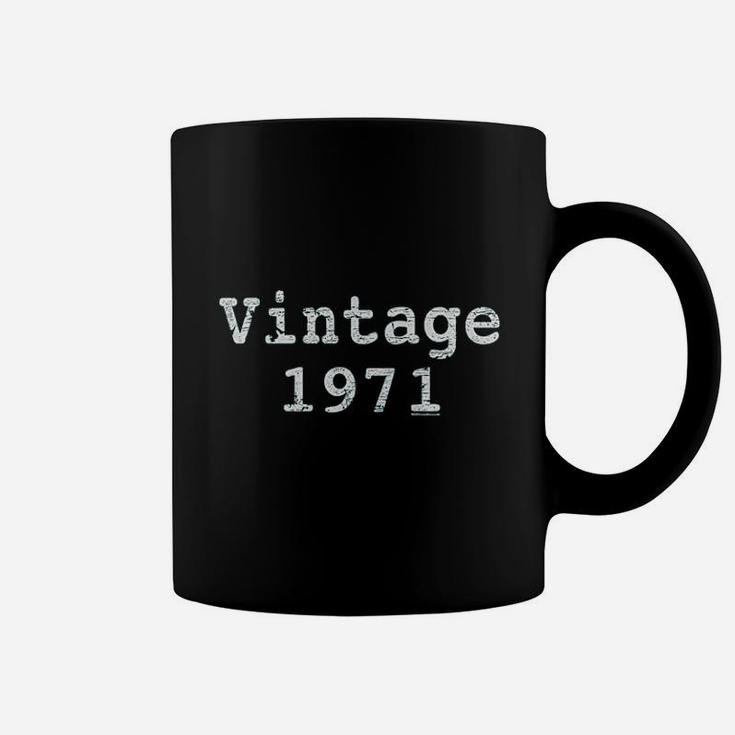 50Th Birthday Vintage 1971 Coffee Mug