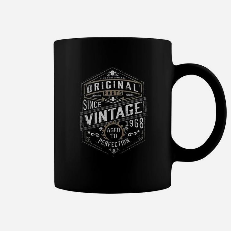 53Rd Birthday For Men  Vintage 1968 Aged To Perfection Coffee Mug