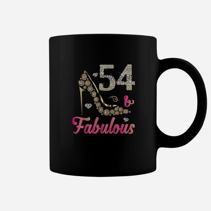54 And Fabulous Funny 54Th Birthday Cute Gift Beautiful Fun Coffee Mug