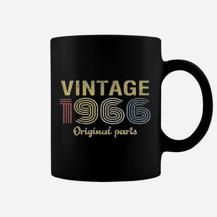 55Th Birthday Retro Birthday Vintage 1966 Original Parts Coffee Mug