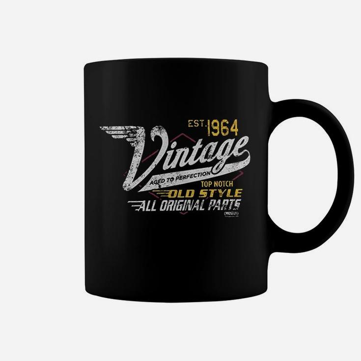 57Th Birthday Gift Vintage 1964 Aged To Perfection Coffee Mug