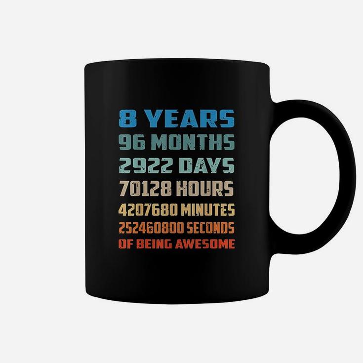 8 Years Old Being Awesome Coffee Mug