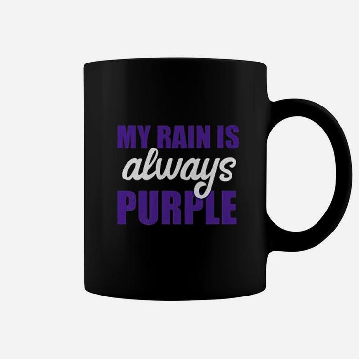 80S My Rain Is Always Purple Fun Music Coffee Mug
