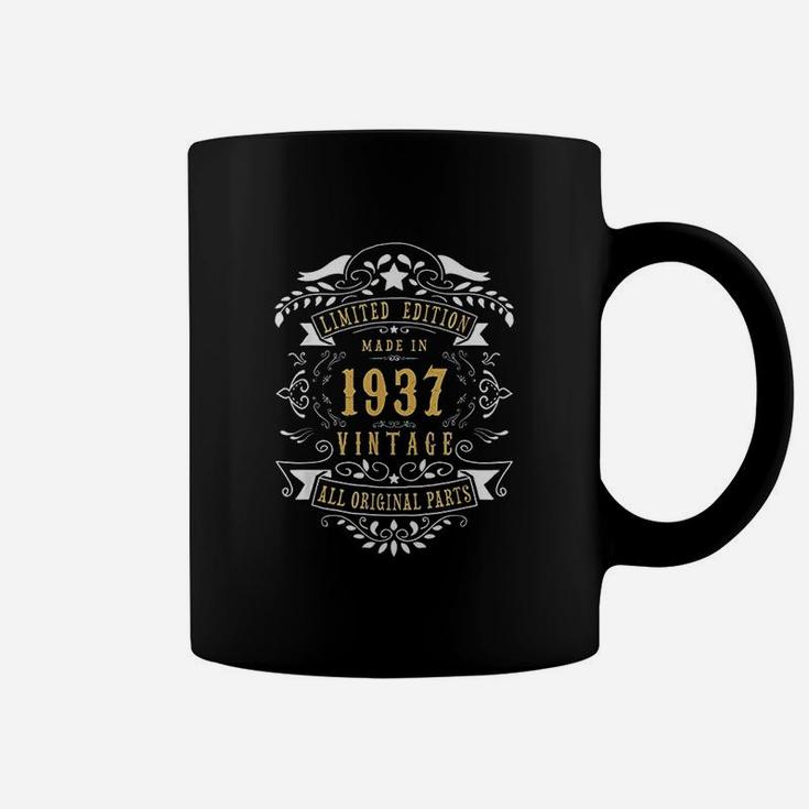 84 Years Old Made In 1937 84Th Birthday Gift Idea Vintage Coffee Mug