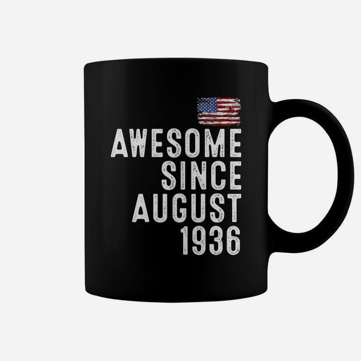 86 Year Old Awesome Since August 1936 86Th Birthday Sweatshirt Coffee Mug