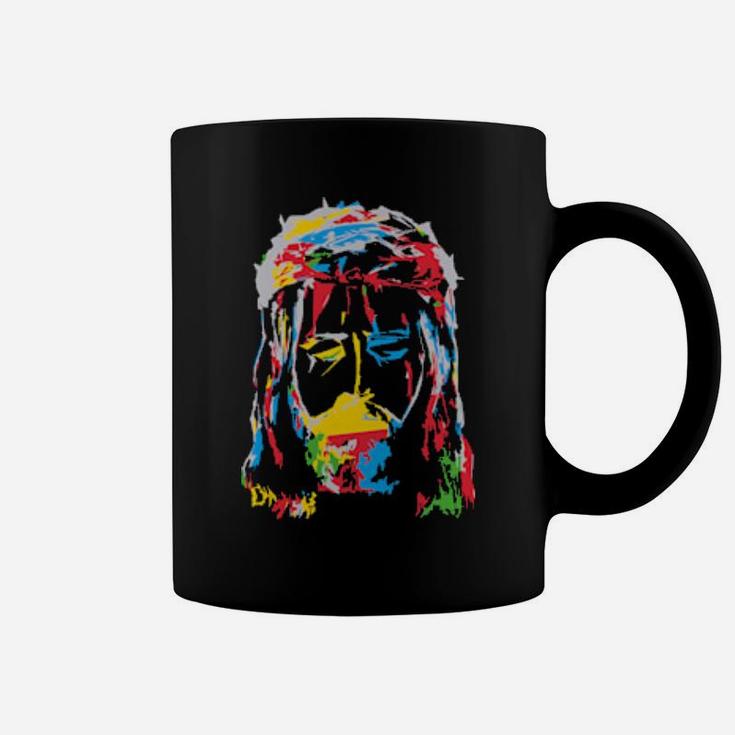 Abstract Jesus Coffee Mug