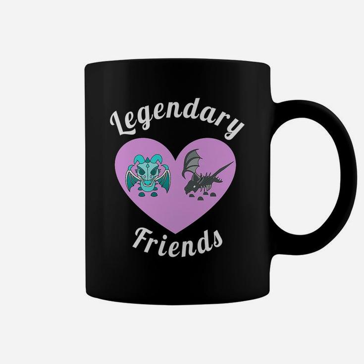 Adopt Me Legendary Friends Shadow Dragon And Frost Dragon Coffee Mug