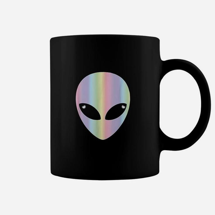 Alien Head Colorful Coffee Mug