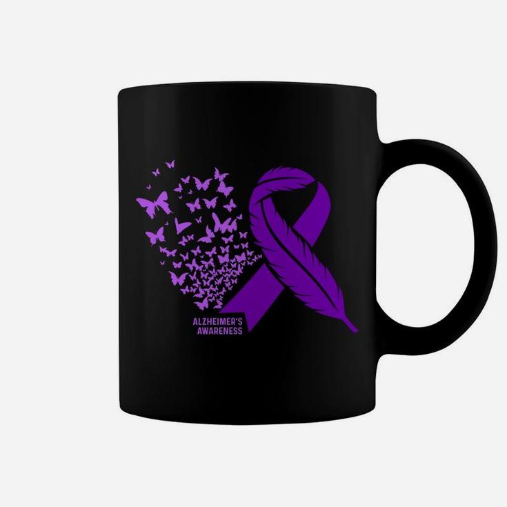 Alzheimer's Awareness - Purple Alzheimers Sweatshirt Coffee Mug