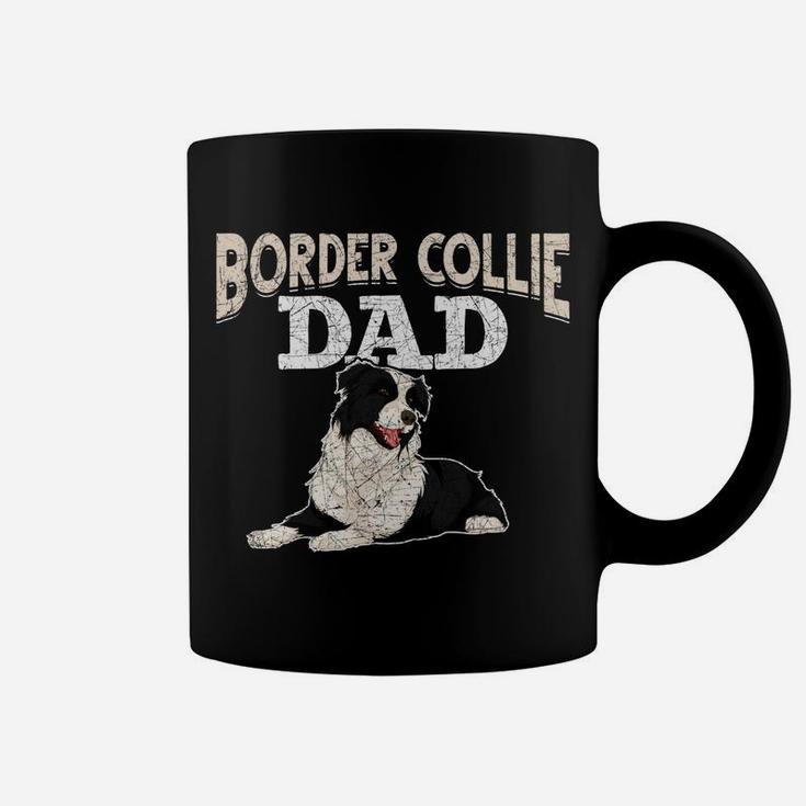 Animal Dad Fathers Day Dog Lover Men Border Collie Sweatshirt Coffee Mug