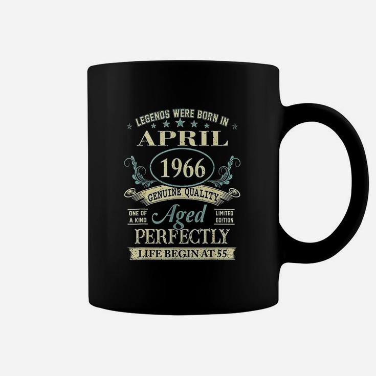 April 1966 55Th Birthday 55 Year Old Coffee Mug