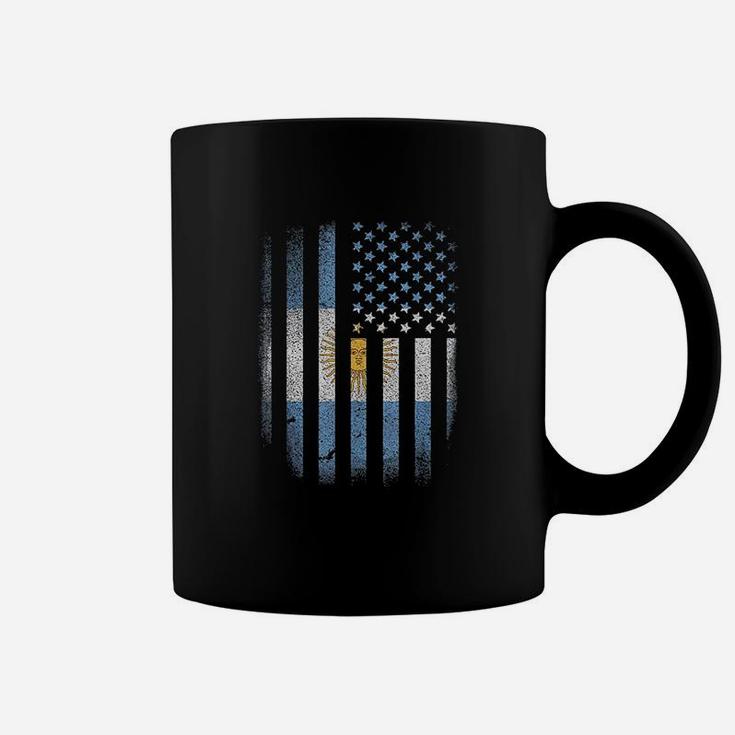 Argentinian American Flag Argentina Usa Argentine Gift Coffee Mug