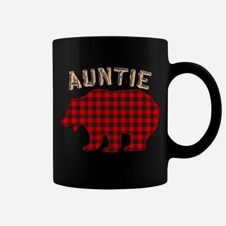 Auntie Bear Family Pajamas Matching Christmas Pajama Pjs Coffee Mug