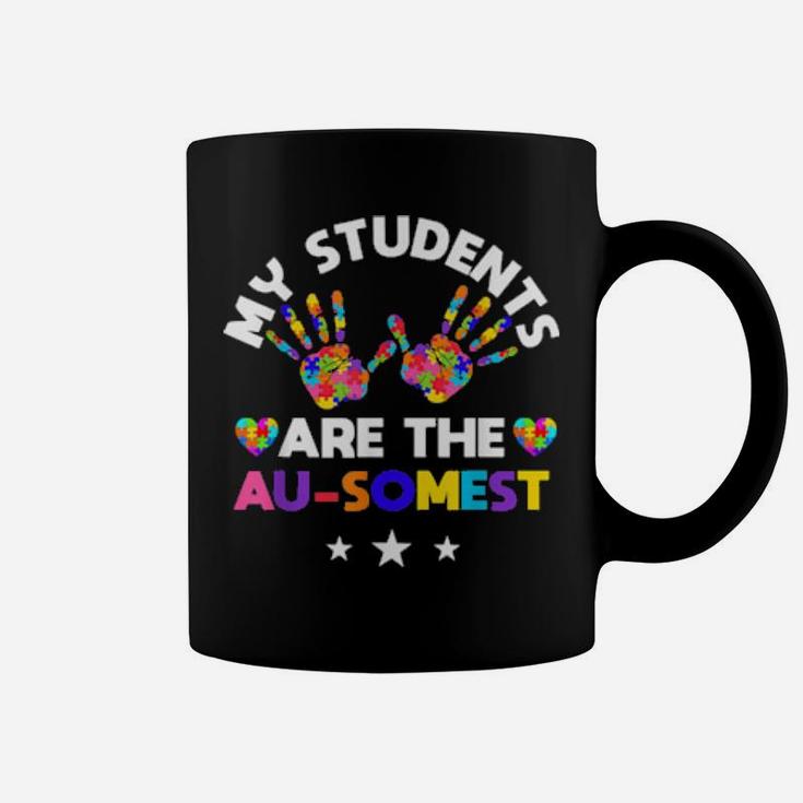 Ausome Students Autism Awareness Autism Teacher Coffee Mug