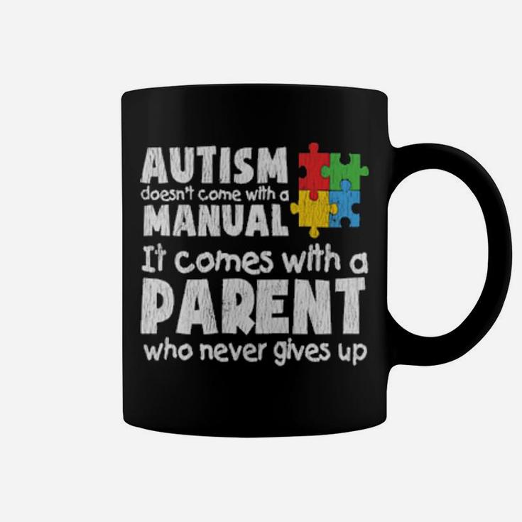 Autism Awareness Mom Dad Parents Autistic Awareness Coffee Mug