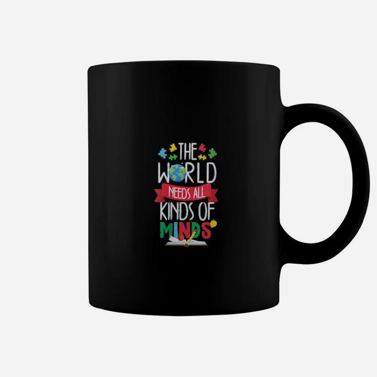 Autism Awareness The World Need All Kinds Of Minds Asd Coffee Mug