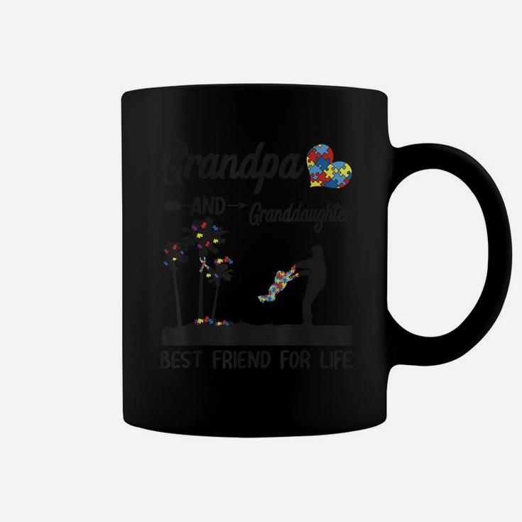 Autism Grandpa And Granddaughter Best Friend For Life Coffee Mug
