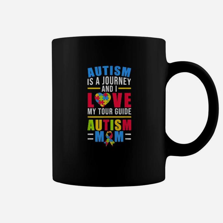 Autism Is A Journey And I Love My Guide Coffee Mug
