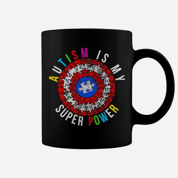 Autism Is My Superpower Superhero Coffee Mug