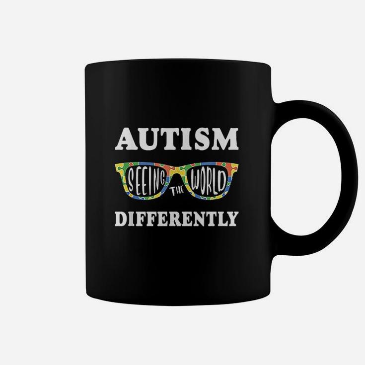 Awareness Men Women Kids Puzzle Piece Autistic Coffee Mug