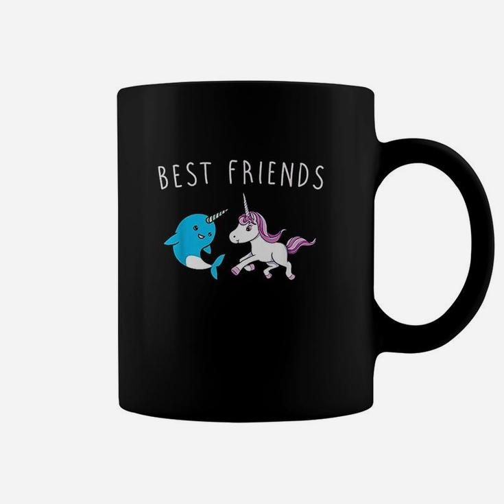 Awesome Unicorn And Narwhal Best Friends Fun Coffee Mug