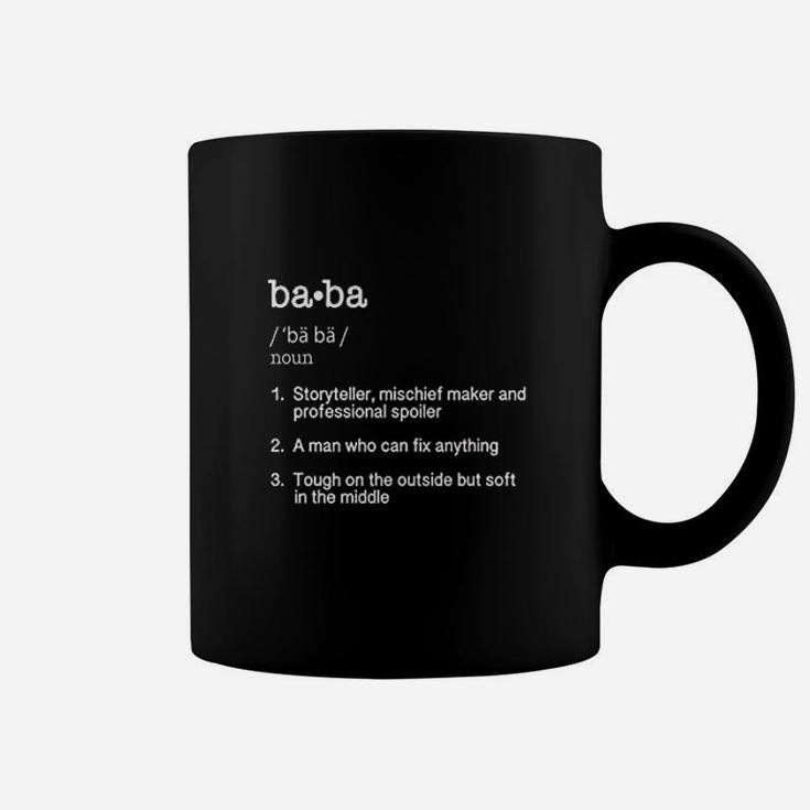 Baba Definition  Fathers Day Present Gift Coffee Mug