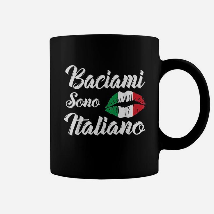 Baciami Sono Italiano Kiss Me Im Italian Italia Italy Funny Coffee Mug