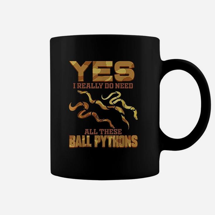 Ball Python Snake Herpetologist Python Coffee Mug