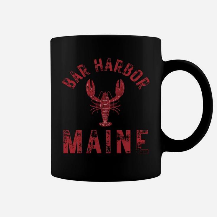 Bar Harbor Maine Lobster Travel Acadia Vintage Coffee Mug