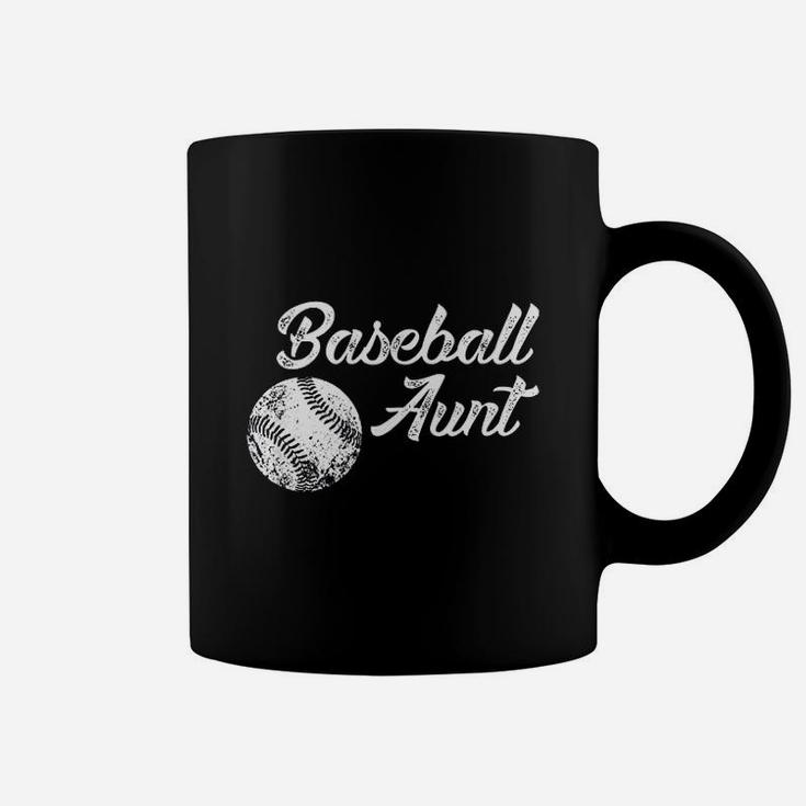 Baseball Aunt Coffee Mug
