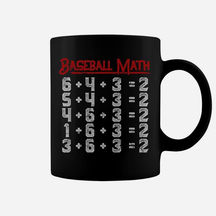 Baseball Math Double Play Coffee Mug